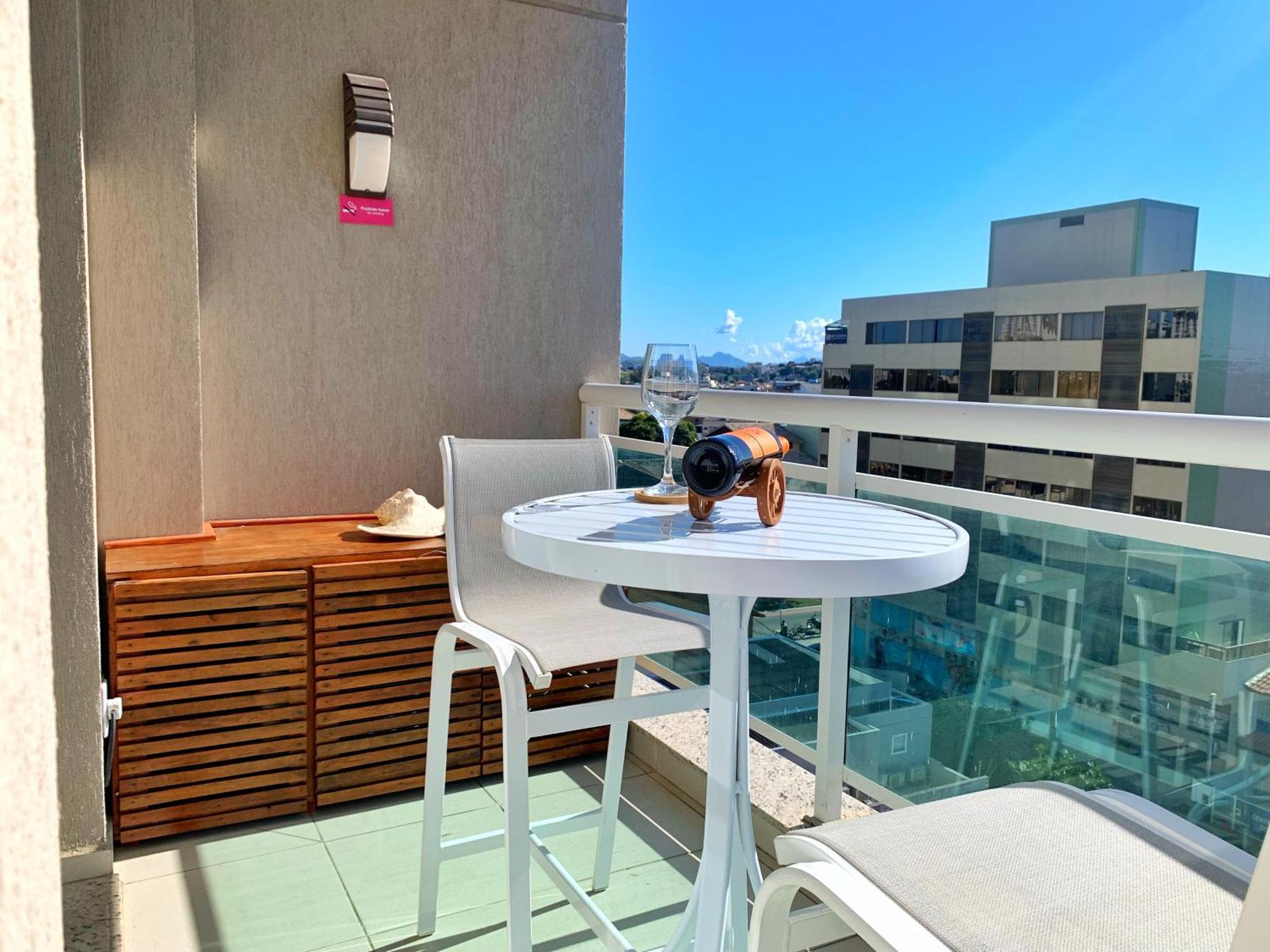 Flat Exclusivo No Hotel Ramada Macae, Smartv, Wifi 512Mbps, Piscina E Garagem Ngoại thất bức ảnh